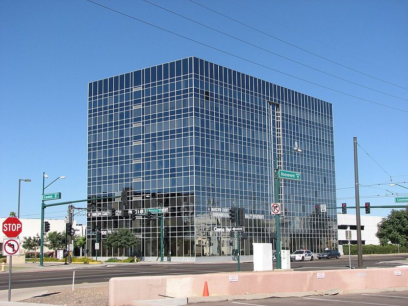 Modern office tower